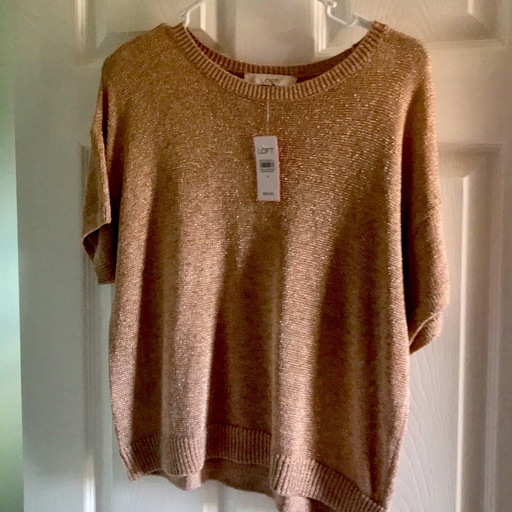 Gold sweater NWT